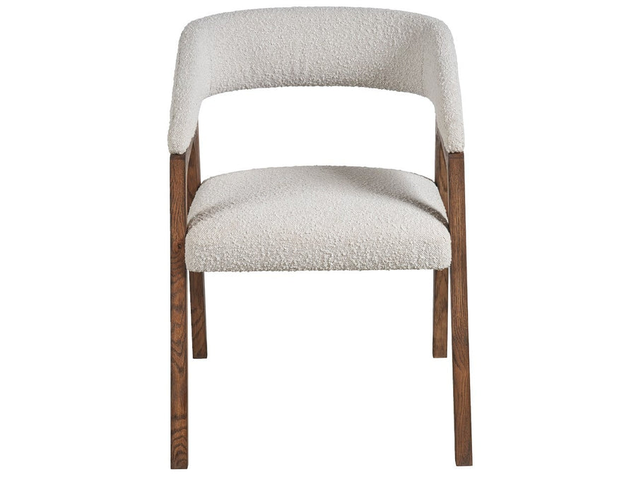 SwayLiving SwayLiving Barrel Back Dining Chair - Set of 2 Aged Satin Pewter finish
