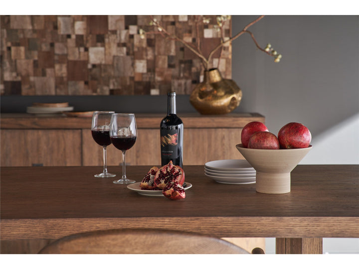 SwayLiving SwayLiving Eden Dining Table Medium Brown Oak