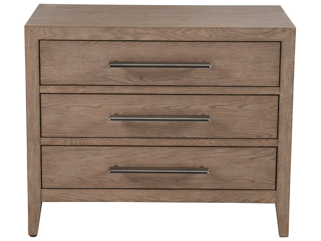 SwayLiving SwayLiving Cove Drawer Nightstand Gray Oak