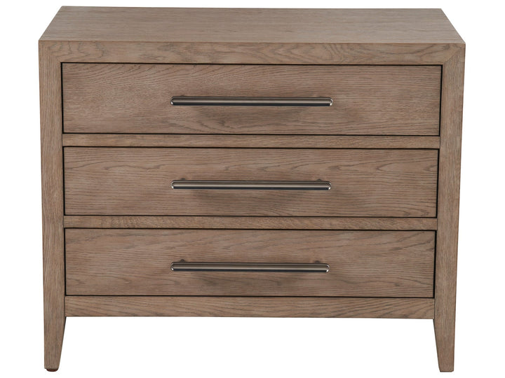 SwayLiving SwayLiving Cove Drawer Nightstand Gray Oak