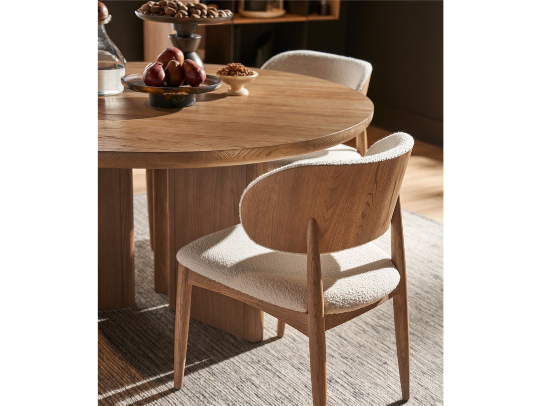 SwayLiving SwayLiving Juno Side Chair - Set of 2 Natural Oak 