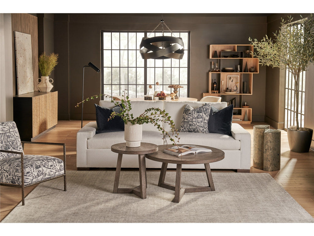 SwayLiving SwayLiving Muse Bunching Table Large Washed Charcoal