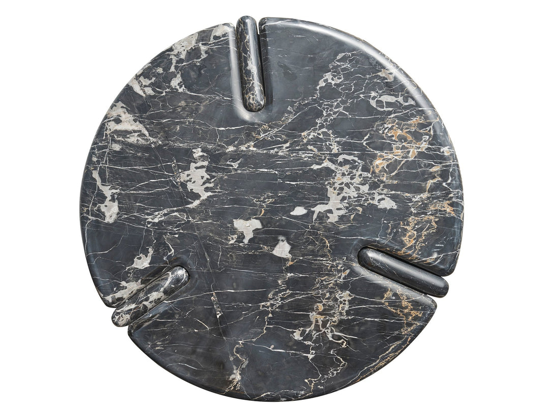 SwayLiving SwayLiving Magnus End Table Golden Portoro Marble