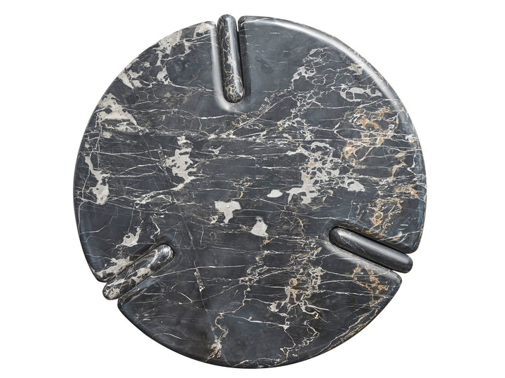 SwayLiving SwayLiving Magnus End Table Golden Portoro Marble
