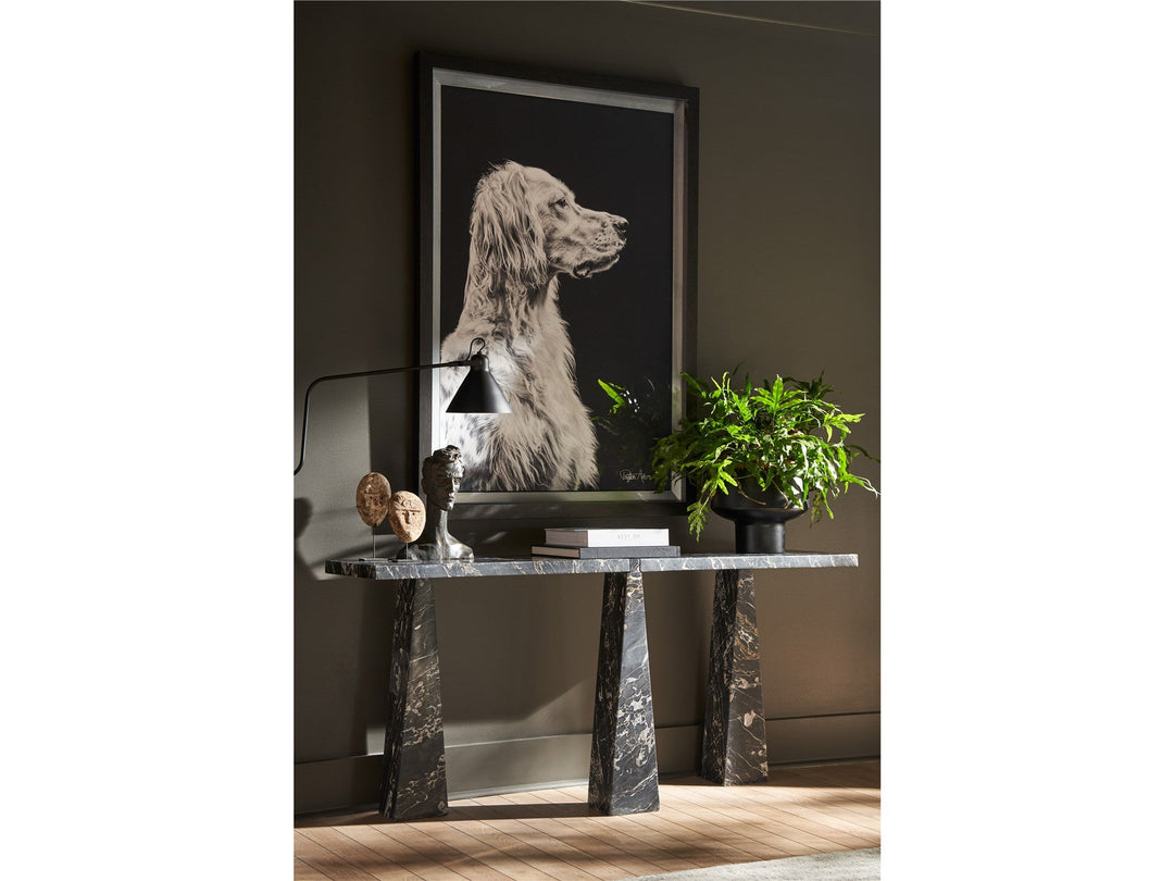SwayLiving SwayLiving Spectrum Sofa Table Golden Portoro Marble