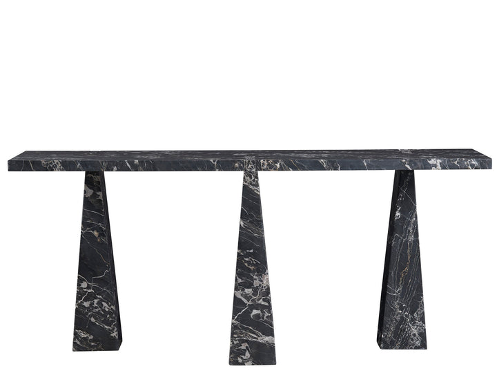 SwayLiving SwayLiving Spectrum Sofa Table Golden Portoro Marble