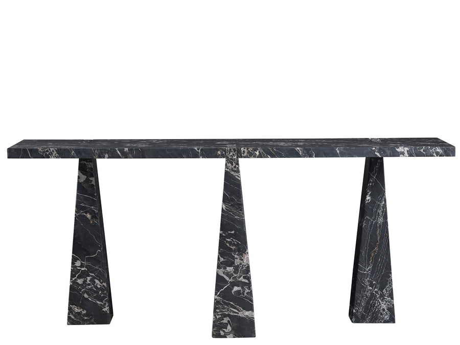 SwayLiving SwayLiving Spectrum Sofa Table Golden Portoro Marble