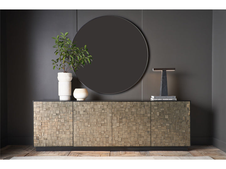 SwayLiving SwayLiving Cosmallo Credenza Pyrite/Matte Black