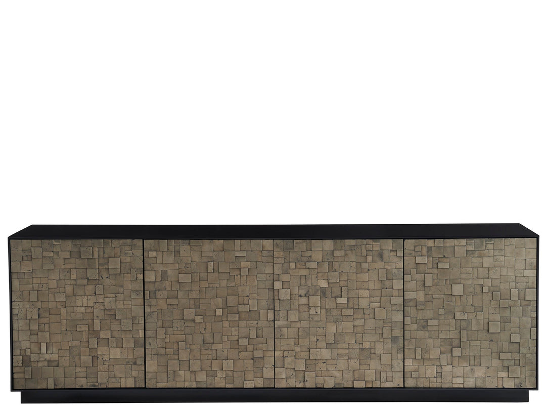 SwayLiving SwayLiving Cosmallo Credenza Pyrite/Matte Black
