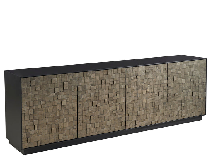 SwayLiving SwayLiving Cosmallo Credenza Pyrite/Matte Black