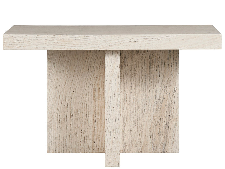 SwayLiving SwayLiving Daxton Console Table White Travertine