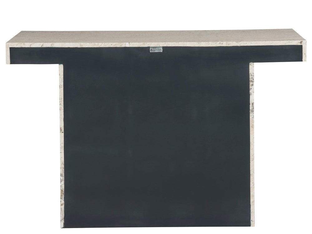 SwayLiving SwayLiving Daxton Console Table White Travertine