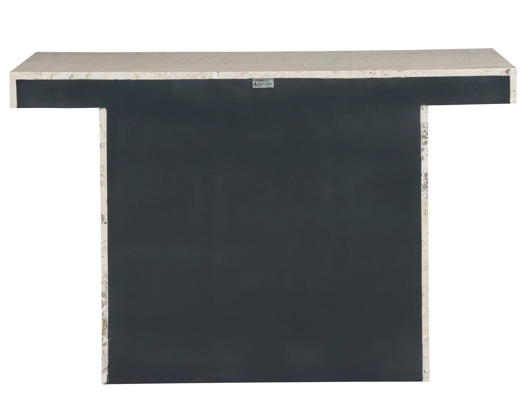SwayLiving SwayLiving Daxton Console Table White Travertine