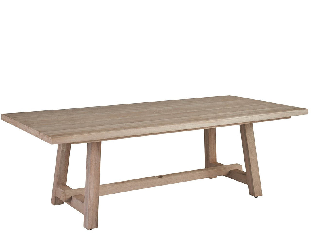 SwayLiving SwayLiving Saratoga Rectangle Dining Table Warm Weathered Teak