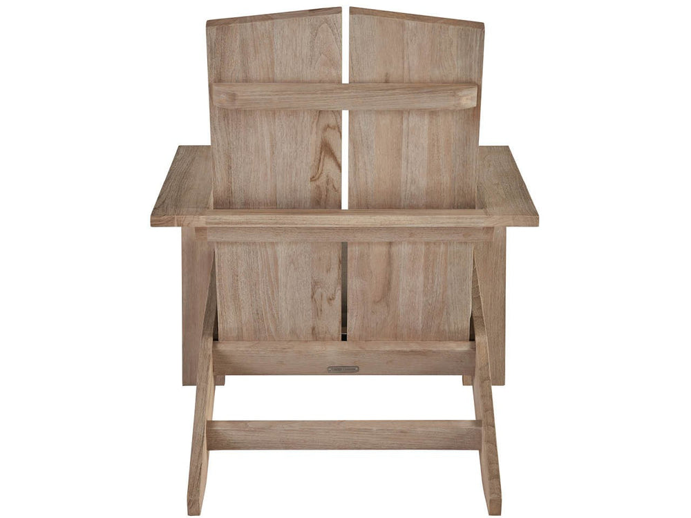 SwayLiving SwayLiving Saratoga Adirondack Chair Warm Weathered Teak