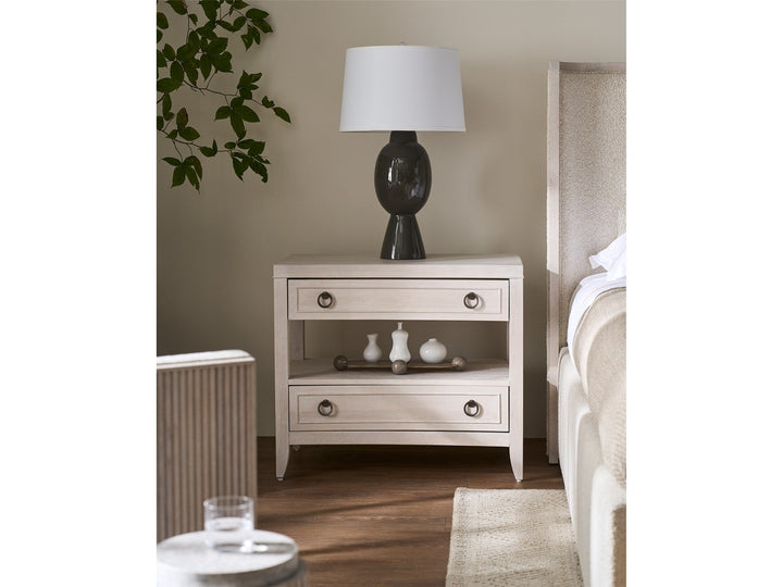 SwayLiving SwayLiving Avaline Nightstand White Oak