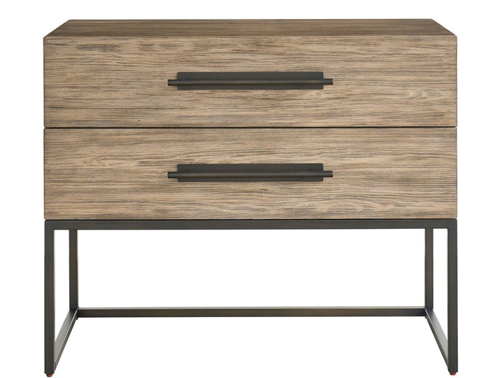SwayLiving SwayLiving Boulder Metal Base Nightstand Boulder