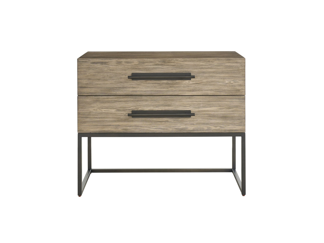 SwayLiving SwayLiving Boulder Metal Base Nightstand Boulder