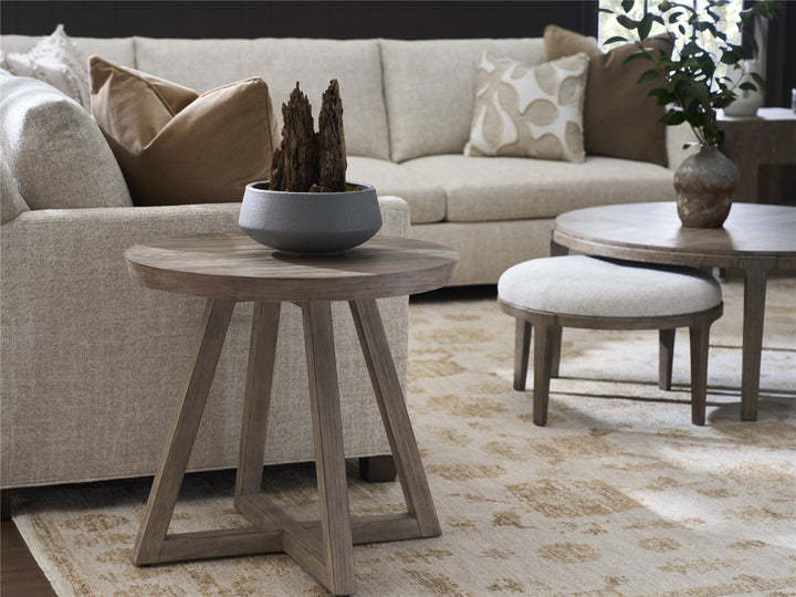 SwayLiving SwayLiving Boulder Round Side Table Boulder