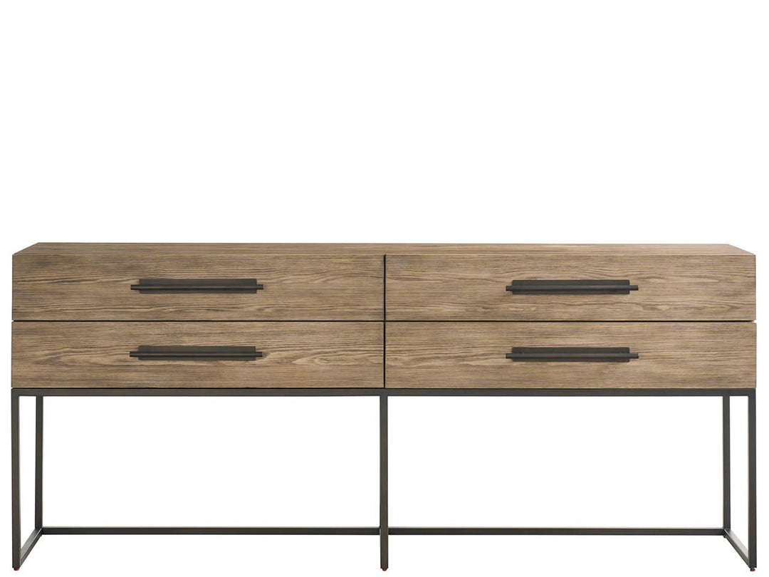 SwayLiving SwayLiving Boulder Metal Base Console Boulder