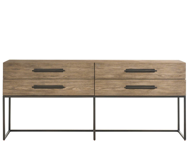 SwayLiving SwayLiving Boulder Metal Base Console Boulder