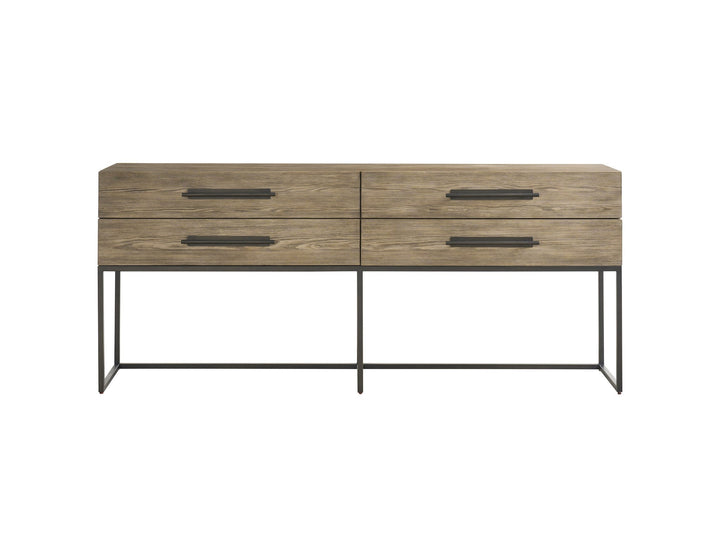 SwayLiving SwayLiving Boulder Metal Base Console Boulder