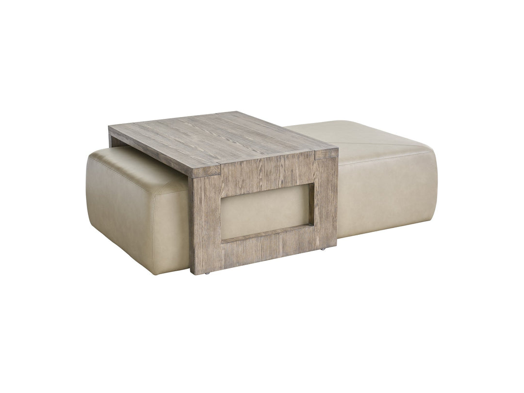SwayLiving SwayLiving Boulder Nesting Cocktail Ottoman Boulder