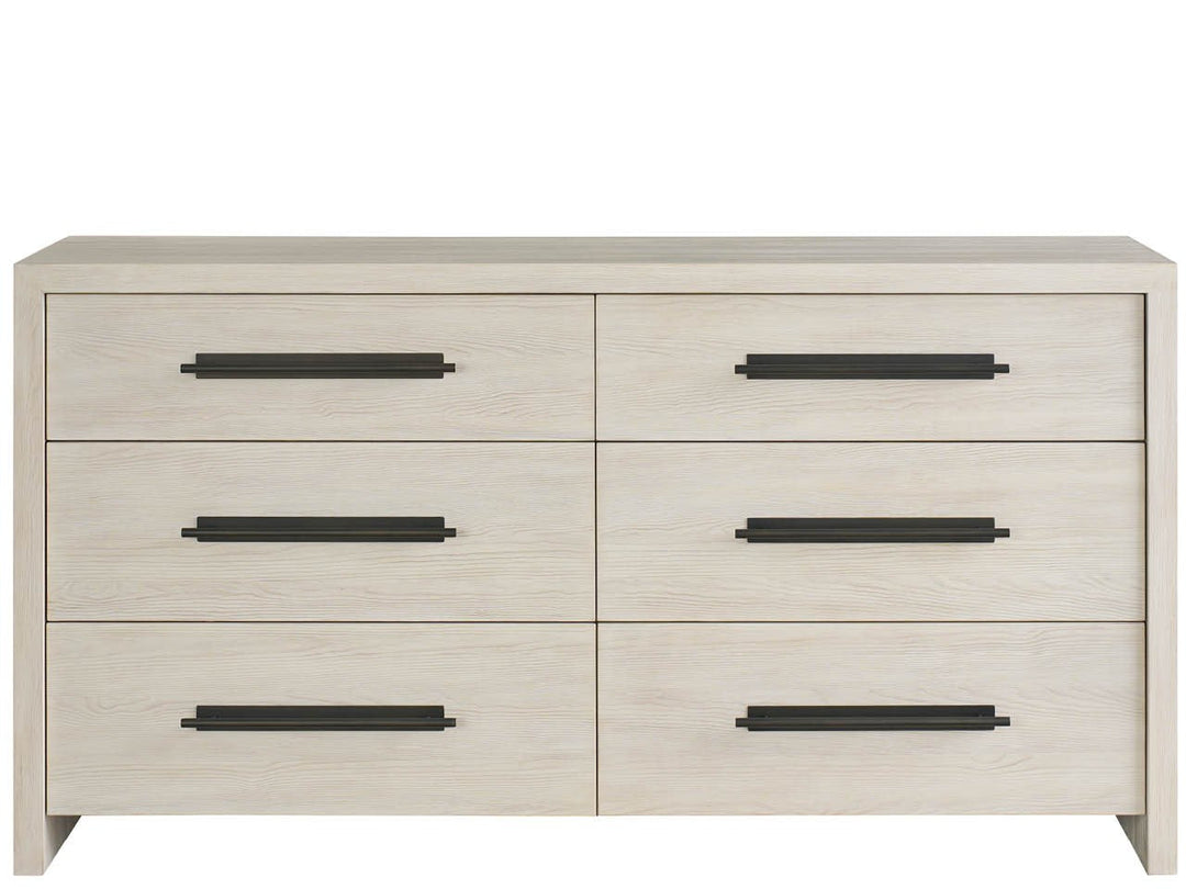SwayLiving SwayLiving River Rock Six Drawer Dresser River Rock