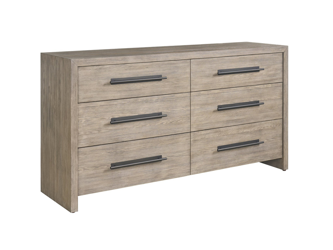 SwayLiving SwayLiving River Rock Six Drawer Dresser River Rock