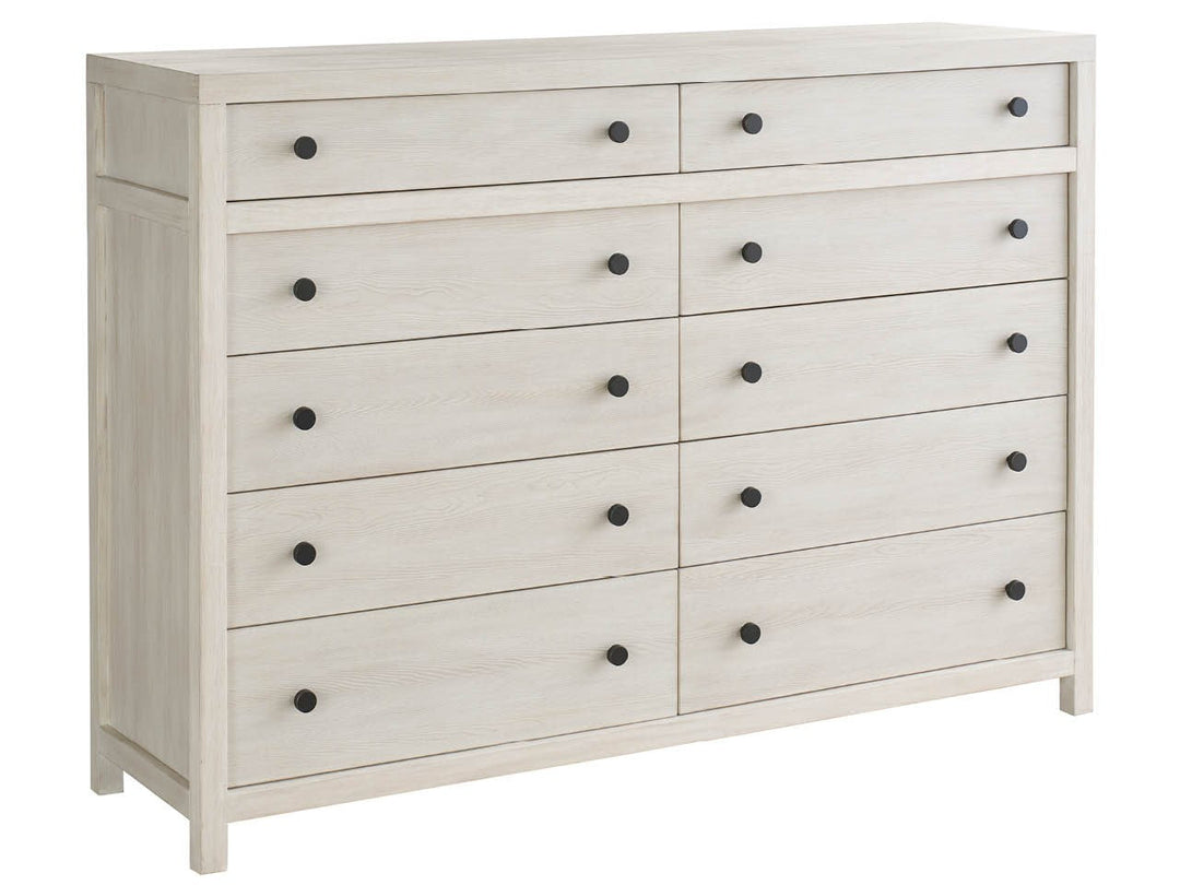 SwayLiving SwayLiving River Rock Ten Drawer Dresser Boulder