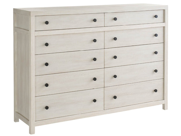 SwayLiving SwayLiving River Rock Ten Drawer Dresser Boulder