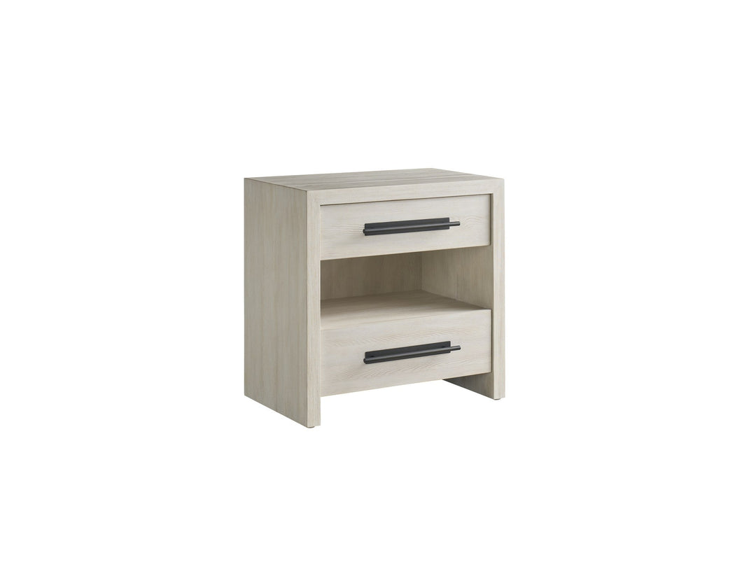SwayLiving SwayLiving River Rock Two Drawer Nightstand River Rock