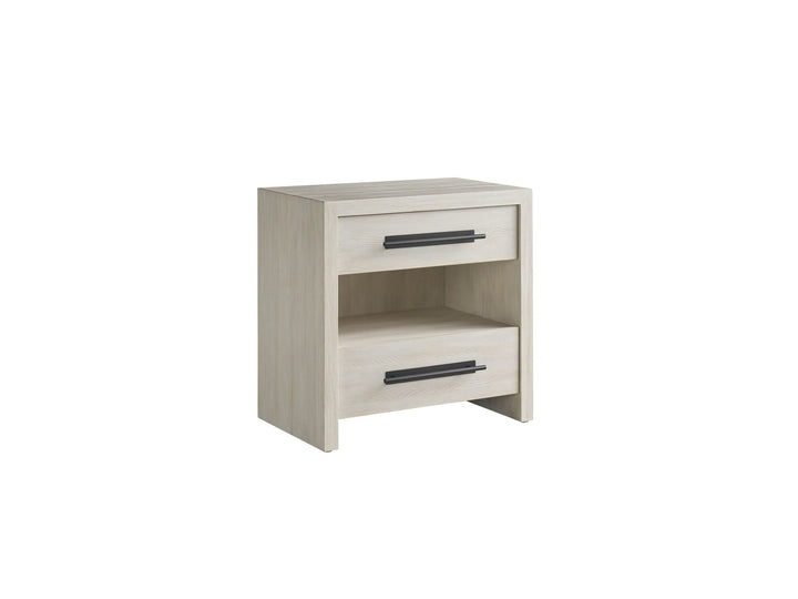 SwayLiving SwayLiving River Rock Two Drawer Nightstand River Rock