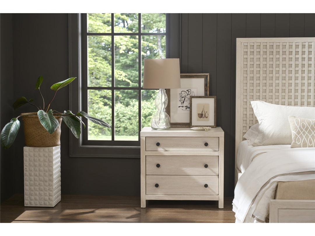 SwayLiving SwayLiving River Rock Three Drawer Nightstand River Rock