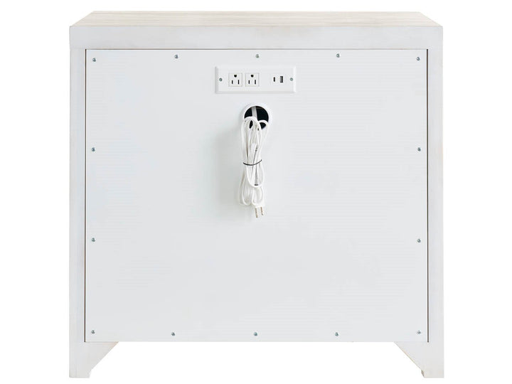 SwayLiving SwayLiving River Rock Three Drawer Nightstand River Rock