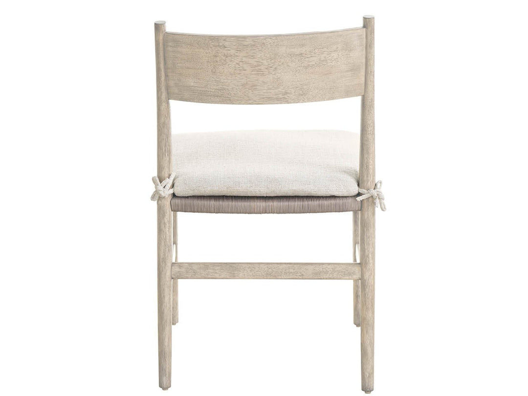 SwayLiving SwayLiving River Rock Wood Back Side Chair - Set of 2 River Rock