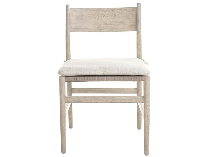 SwayLiving SwayLiving River Rock Wood Back Side Chair - Set of 2 River Rock