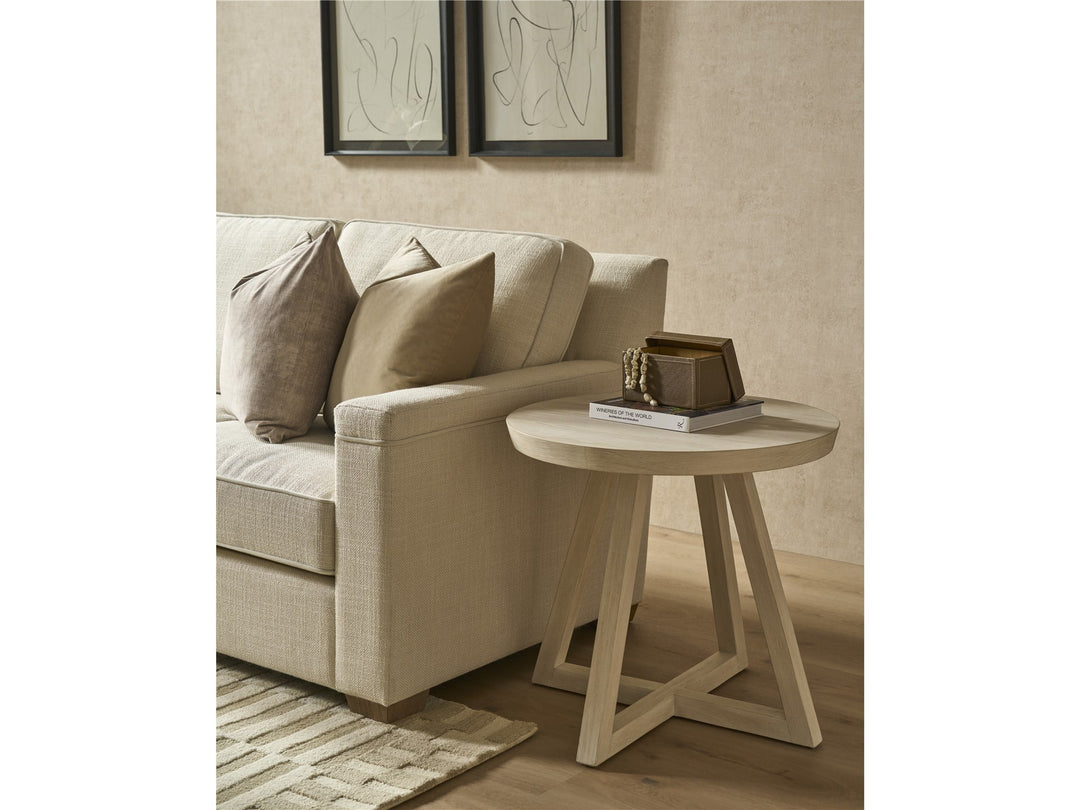 SwayLiving SwayLiving River Rock Round Side Table River Rock