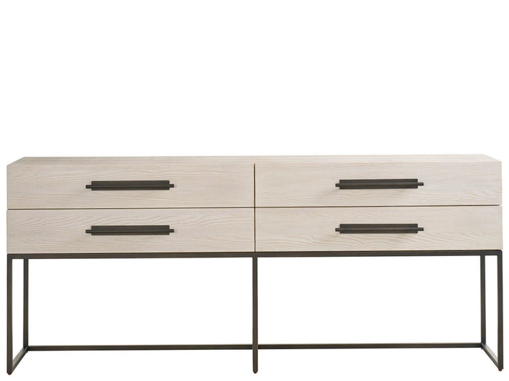 SwayLiving SwayLiving River Rock Metal Base Console River Rock