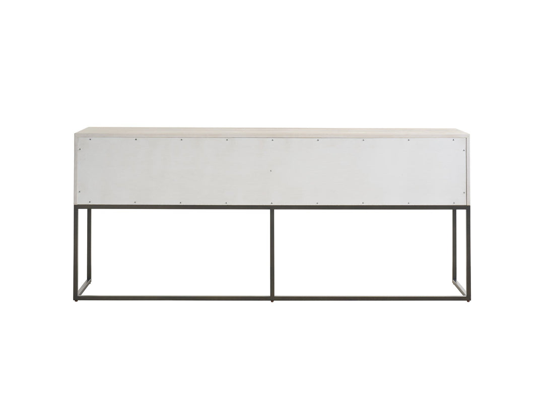SwayLiving SwayLiving River Rock Metal Base Console River Rock