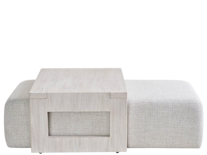 SwayLiving SwayLiving River Rock Nesting Cocktail Ottoman River Rock