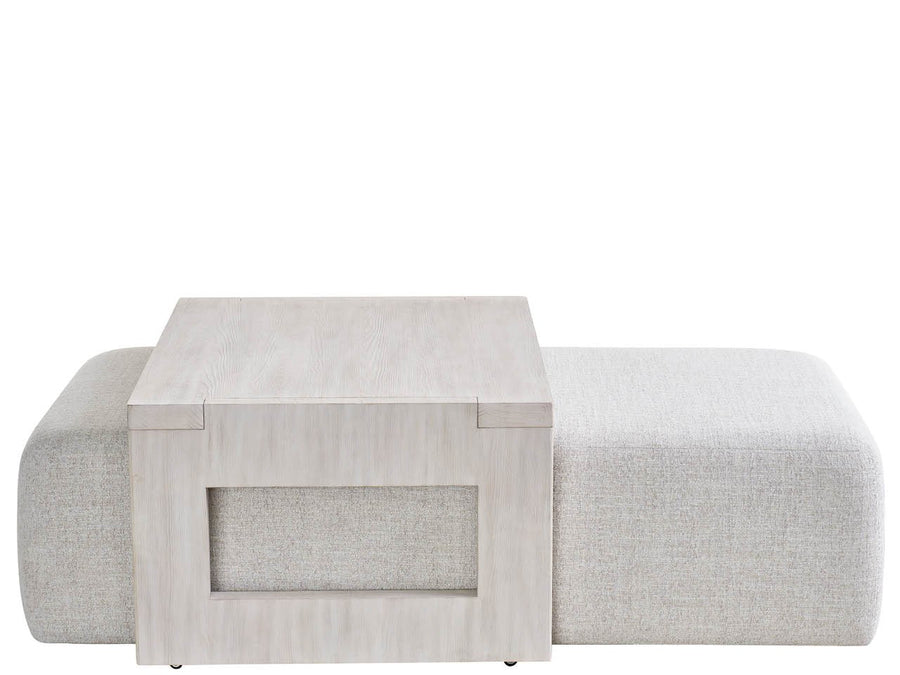 SwayLiving SwayLiving River Rock Nesting Cocktail Ottoman River Rock