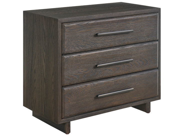 SwayLiving SwayLiving Sable Three Drawer Nightstand Sable
