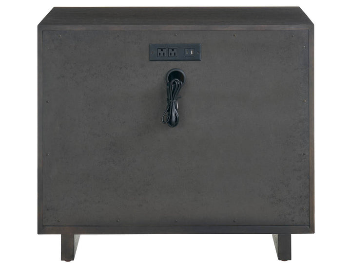 SwayLiving SwayLiving Sable Three Drawer Nightstand Sable