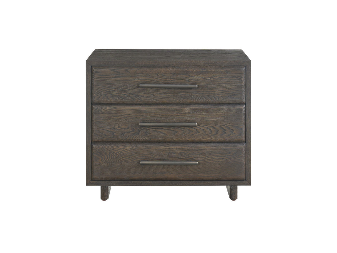 SwayLiving SwayLiving Sable Three Drawer Nightstand Sable