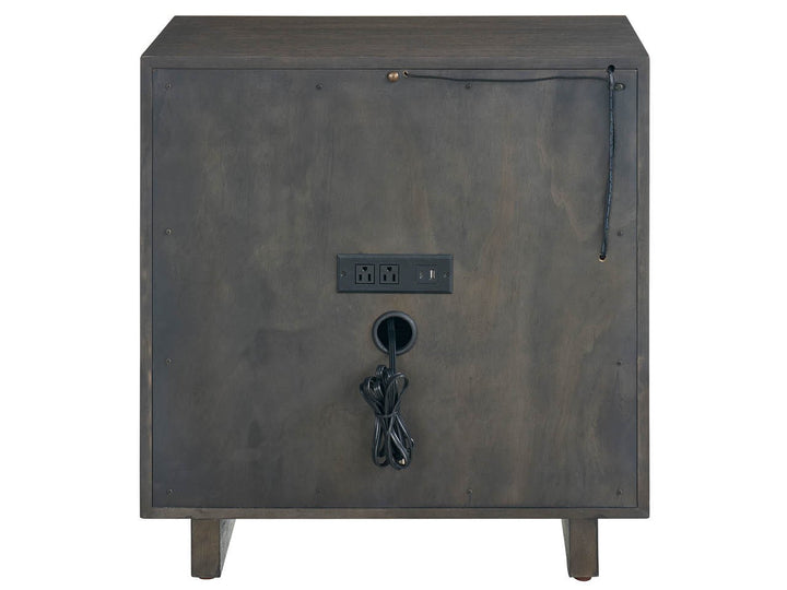 SwayLiving SwayLiving Sable Open Storage Nightstand Sable