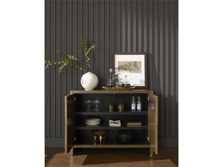 SwayLiving SwayLiving Origami Hall Chest Aged Gold