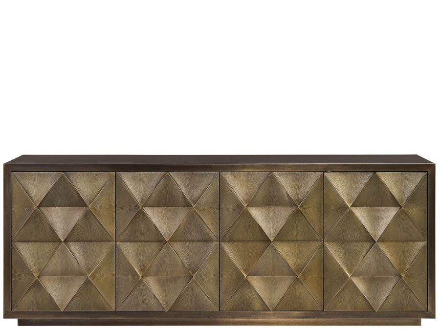 SwayLiving SwayLiving Origami Credenza Antique Champagne
