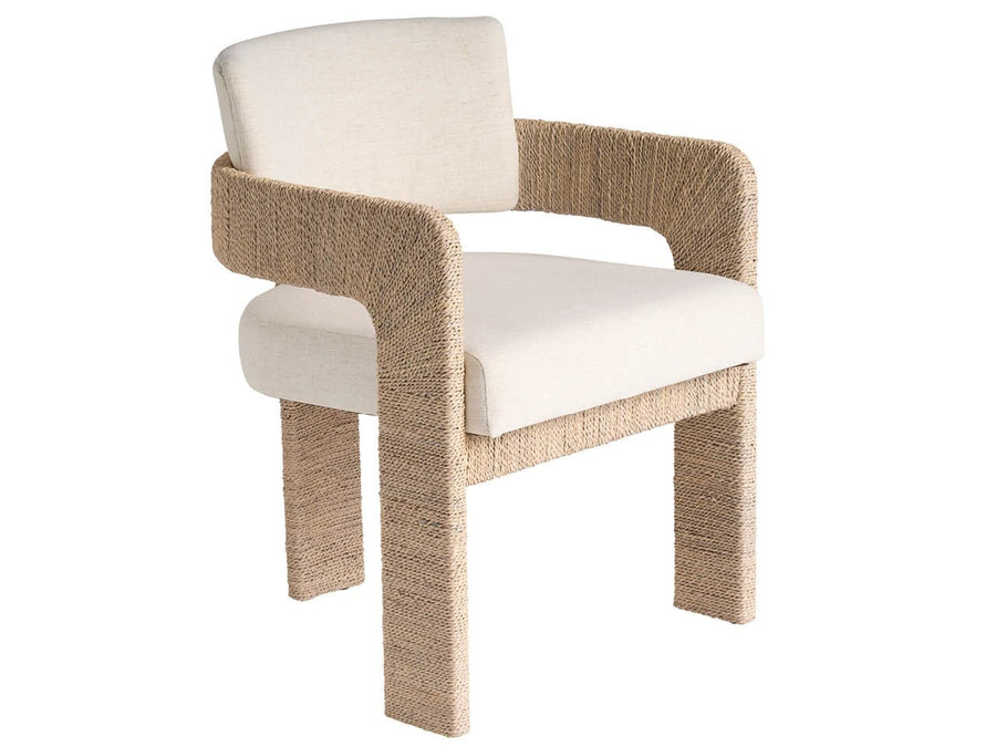 SwayLiving SwayLiving Abaca Arm Chair - Set of 2 Natural Oak