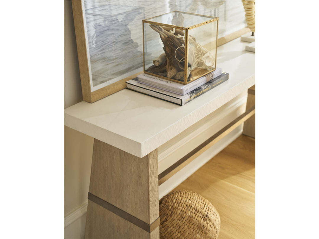 SwayLiving SwayLiving Dockside Console Table Natural Oak